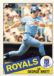 1985 Topps Baseball Cards      100     George Brett